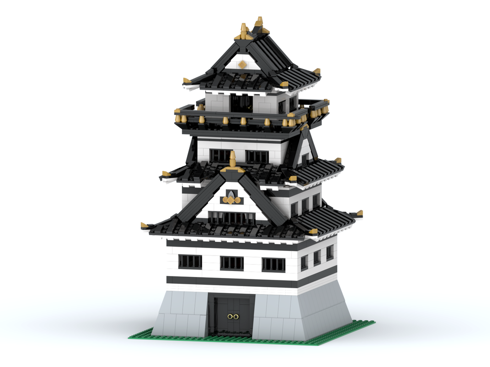 LEGO MOC Japanese Castle Optimized by MarkusL81