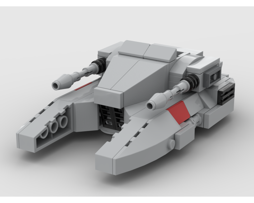 Lego Moc Scout-class 2-m Repulsor Tank By Thrawnsrevenge 