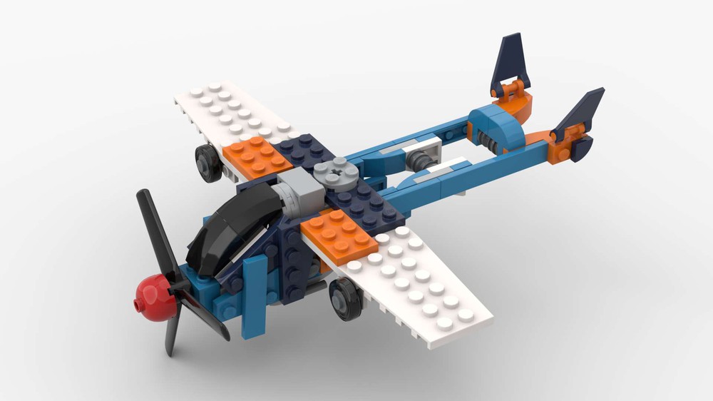 LEGO MOC 31099 Weird Airplane by cubeworrier | Rebrickable - Build with ...