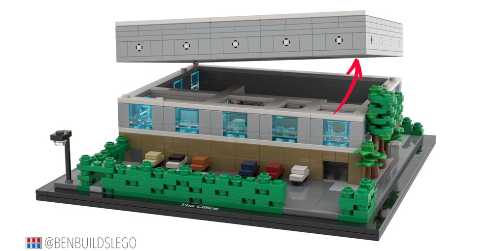 LEGO MOC The Office by benbuildslego | Rebrickable - Build with LEGO
