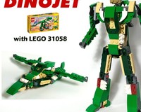 Transformer Jet plane from LEGO Creator set 31058