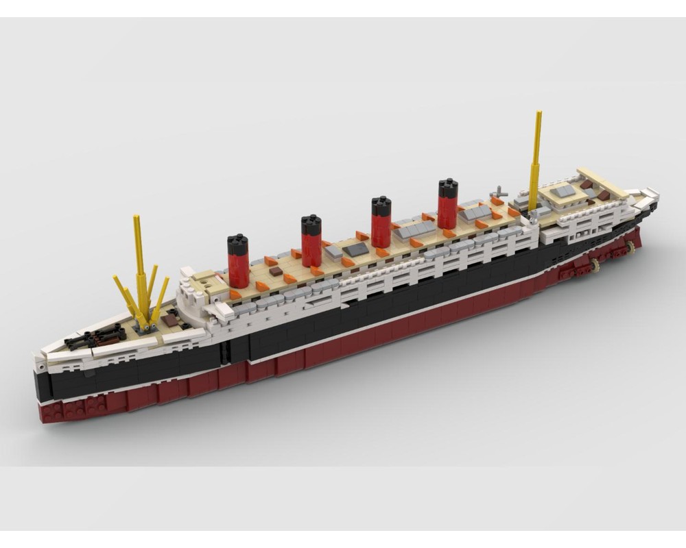 LEGO MOC RMS Lusitania (Building Instructions only) by