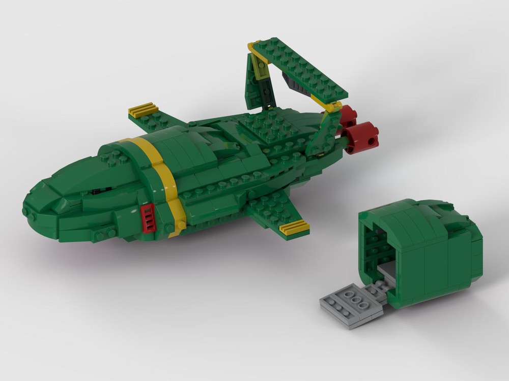 LEGO MOC Thunderbird 2 tomclarke | Rebrickable - Build with LEGO