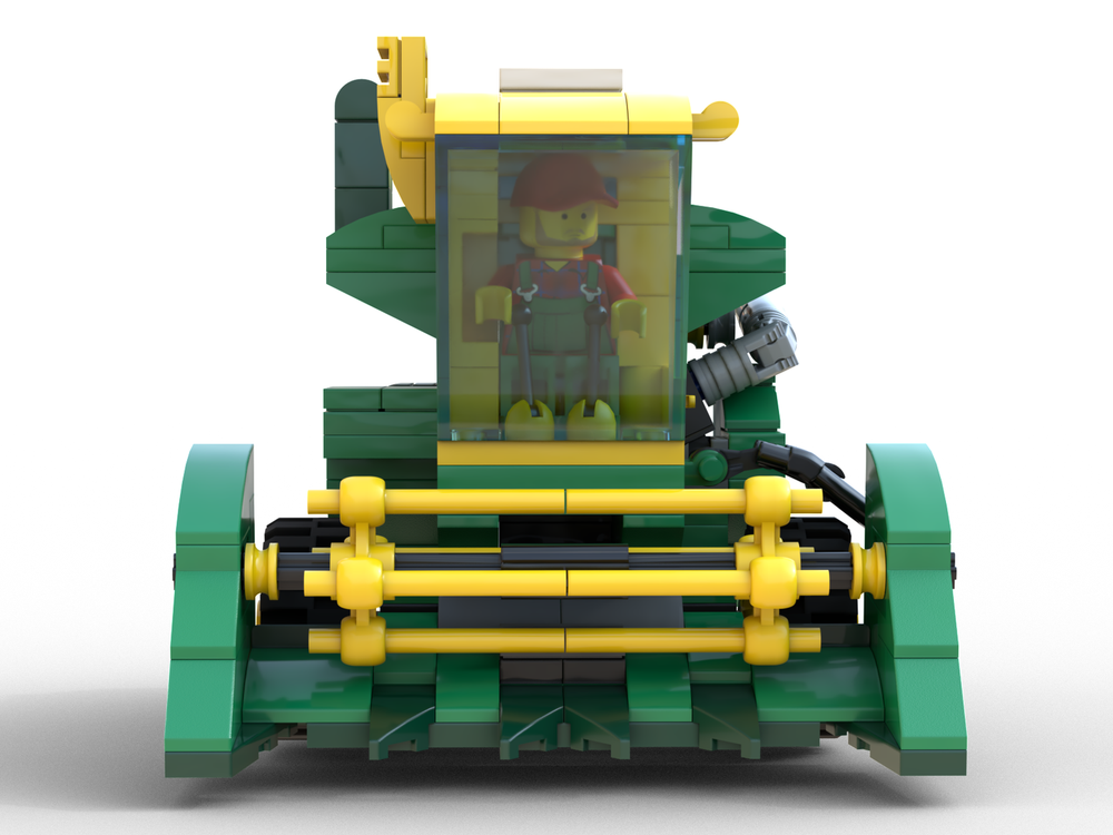 LEGO MOC John Deere 55EB combine harvester by renku | Rebrickable ...