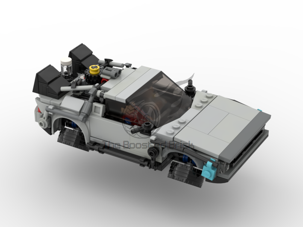 LEGO MOC-58776 DeLorean Time Machine by TheBoostedBrick