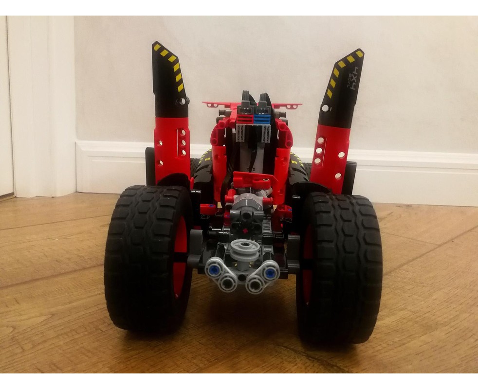 LEGO MOC-58777 Red Vehicle by FlameTragerOne | Rebrickable - Build with ...