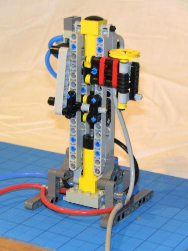 LEGO MOC Lego Pneumatic Simplex by Hans56 | Rebrickable - Build with LEGO