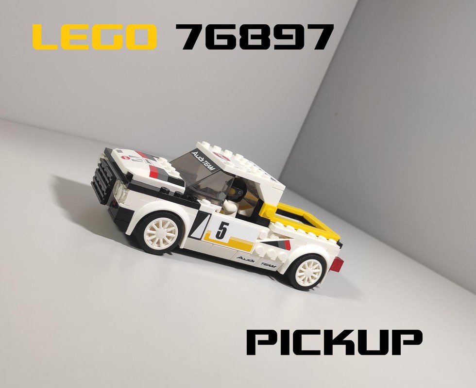 LEGO MOC 76897 Pickup by Kirvet | Rebrickable - Build with LEGO