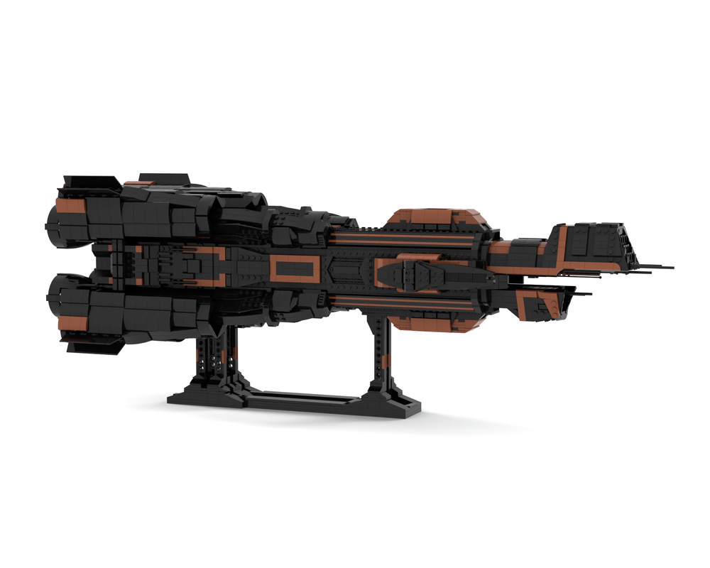 LEGO MOC MCRN Donnager by brickgloria | Rebrickable - Build with LEGO