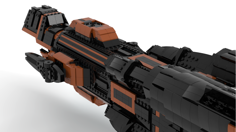 LEGO MOC MCRN Donnager by brickgloria | Rebrickable - Build with LEGO