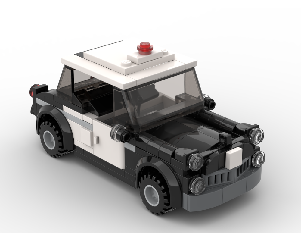 lego police car black