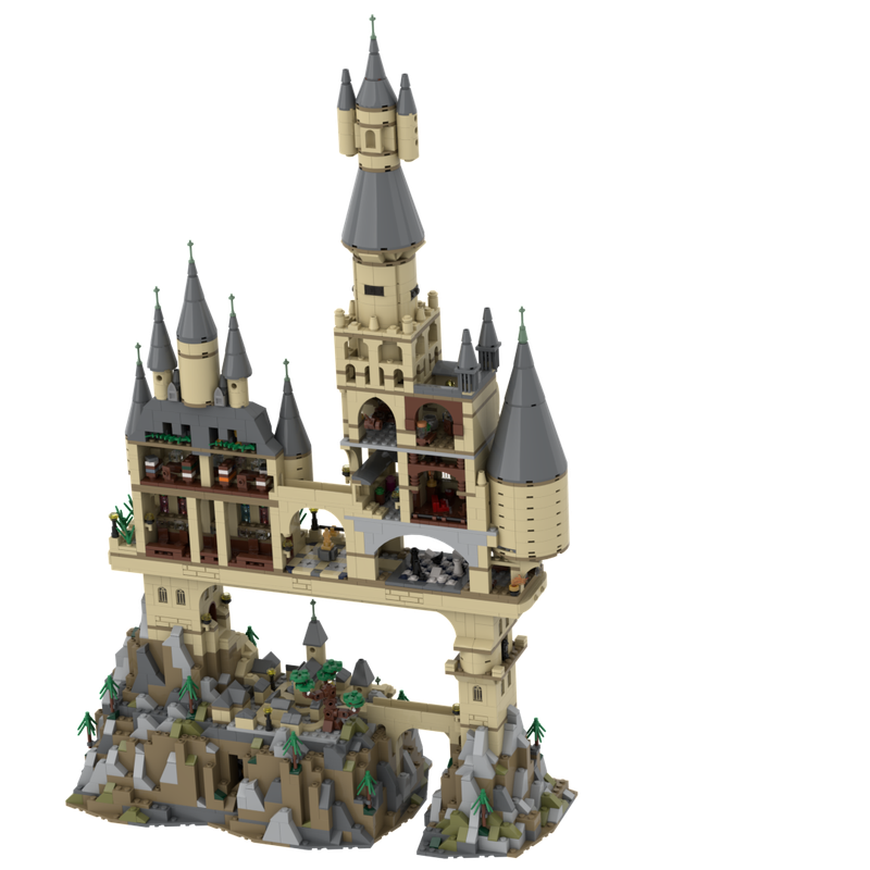LEGO MOC Lemmy's Castle - Alternate model of 71043 - Hogwart's