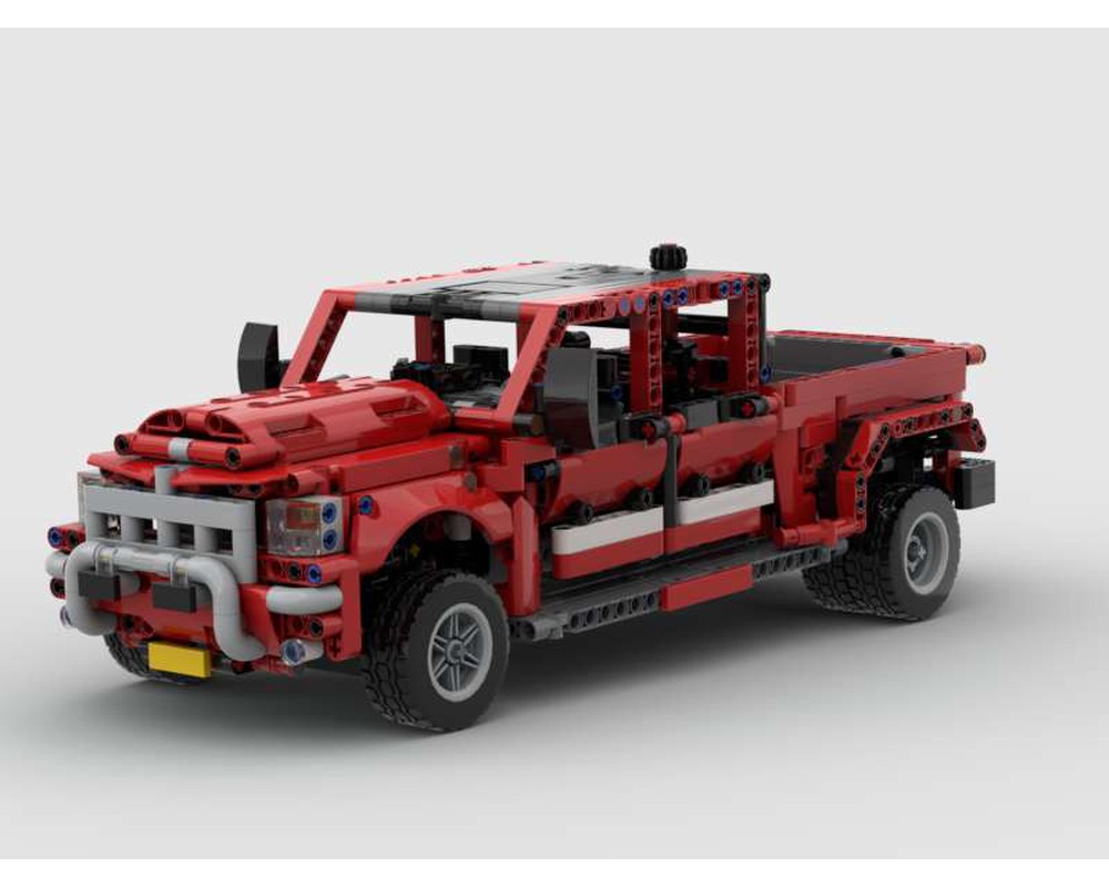 LEGO MOC Dodge RAM Dually Pickup Truck (DRW) 42098 C-Model by ...