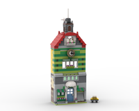 11004 11005 Green-grey House