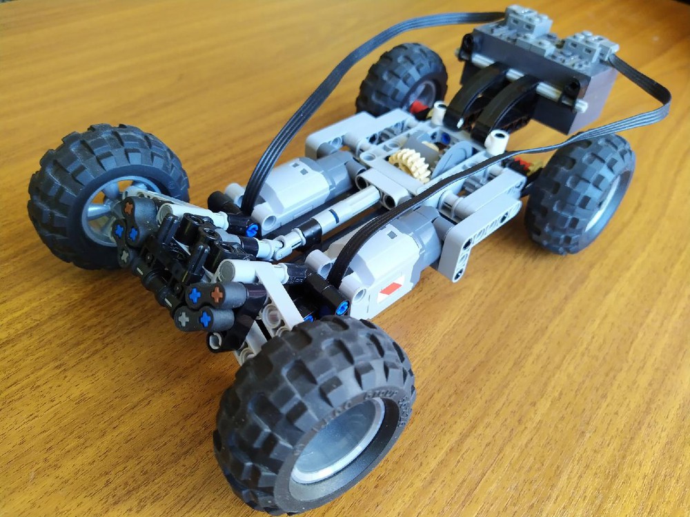 LEGO MOC Weird steering experiment xfeelgoodx | Rebrickable Build with LEGO