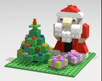 10698 Christmas Scene