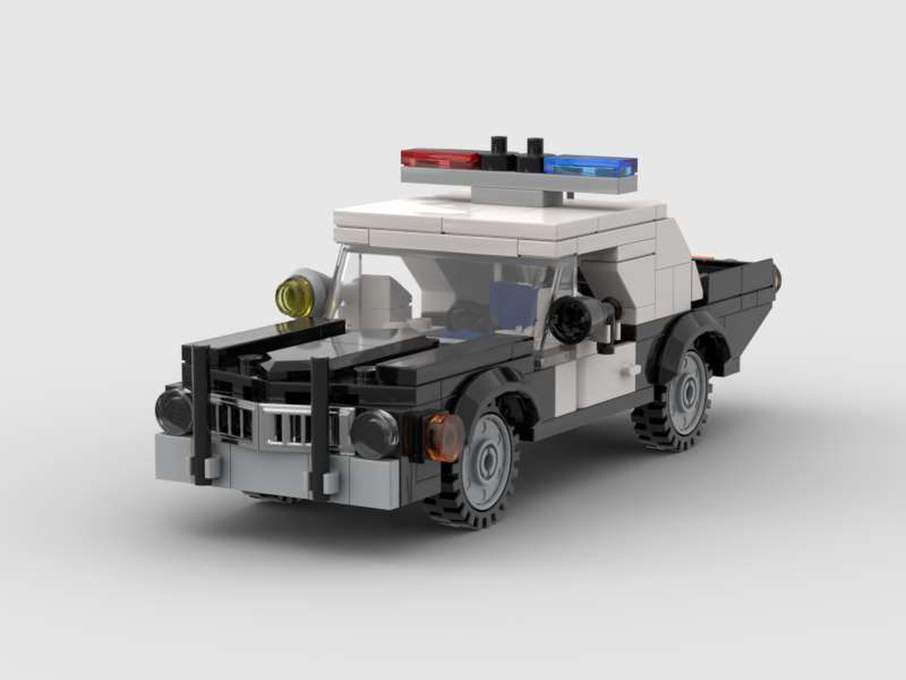 LEGO MOC Retro Police Car by 
