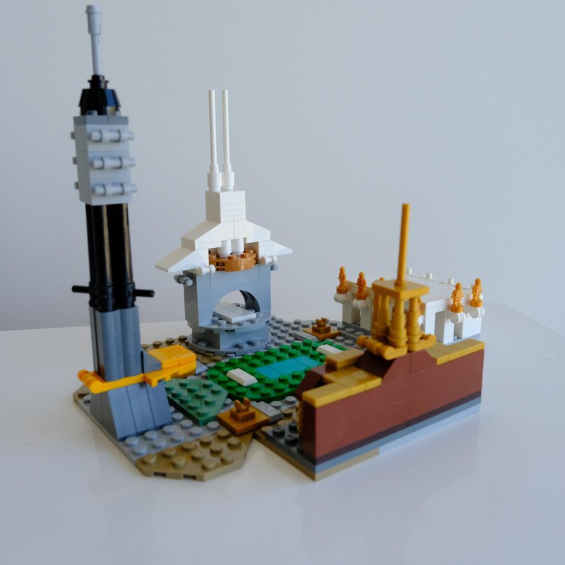 LEGO MOC Tiny city of the ages by BrickdeLeon | Rebrickable - Build ...