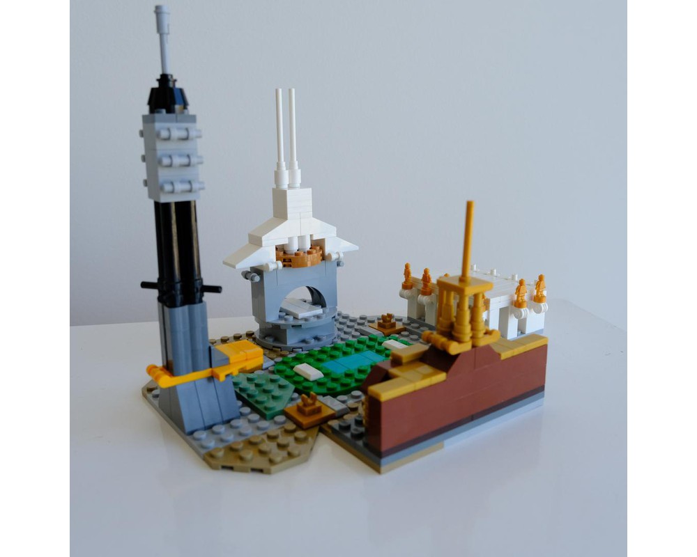 LEGO MOC Tiny city of the ages by BrickdeLeon | Rebrickable - Build ...