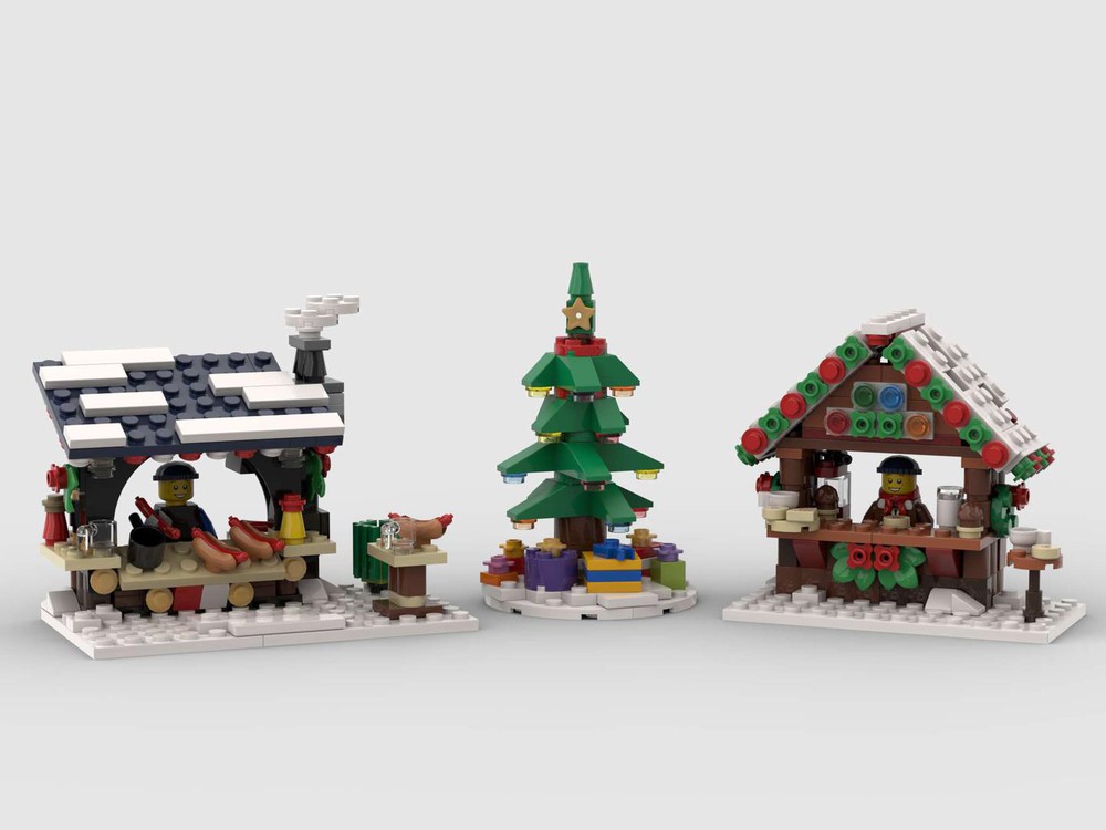 matrix Begrænse lammelse LEGO MOC Little Winter Market by Little_Thomas | Rebrickable - Build with  LEGO