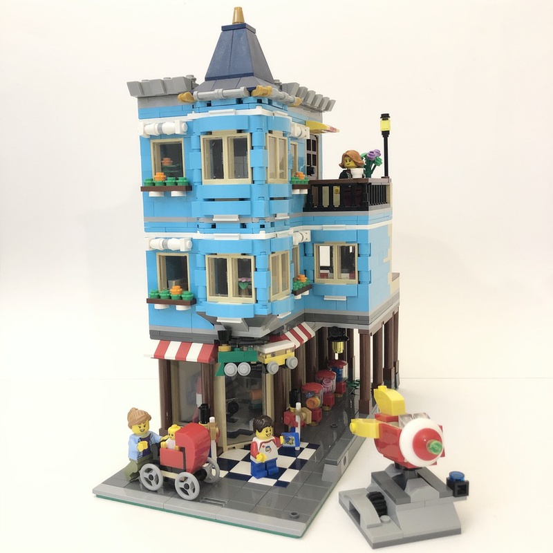Ligner Windswept Afvist LEGO MOC 31105 Townhouse Toy Store (modular modification) by zr_legomaniac  | Rebrickable - Build with LEGO