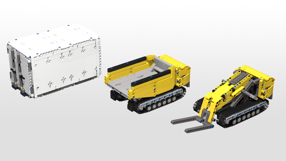 LEGO MOC-59184 Containerizable Forklift & Tipper by Superkoala ...
