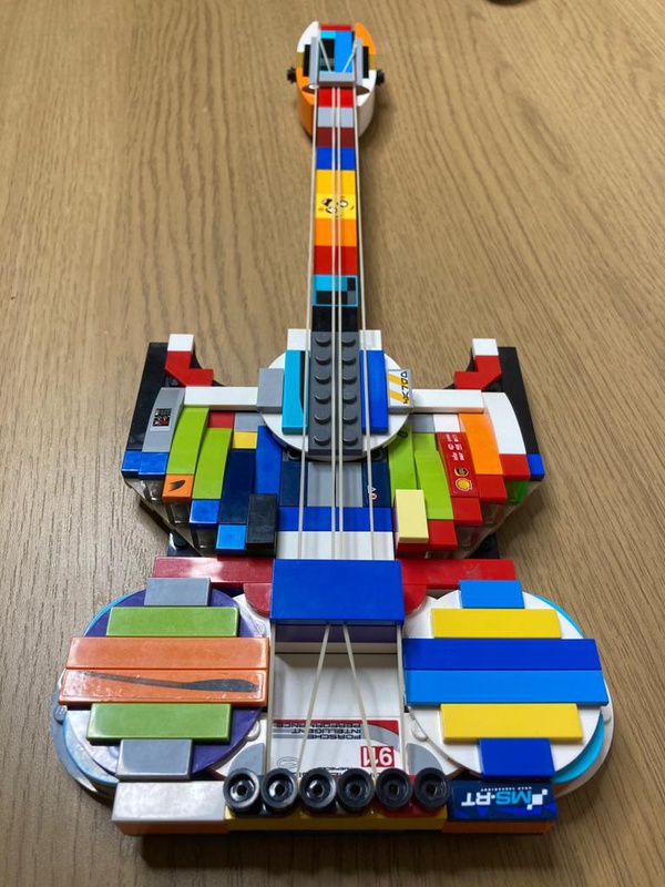 LEGO MOC Lego Guitar by CosminU