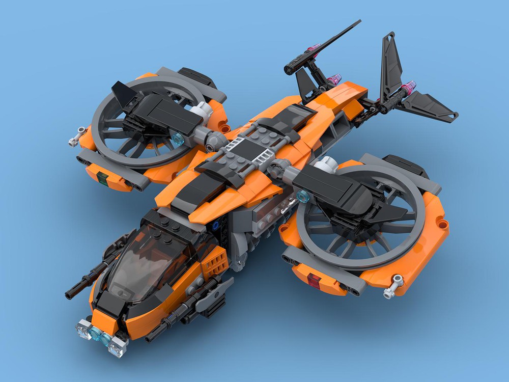 LEGO MOC TwinCopter by bassdj | Rebrickable - Build with LEGO