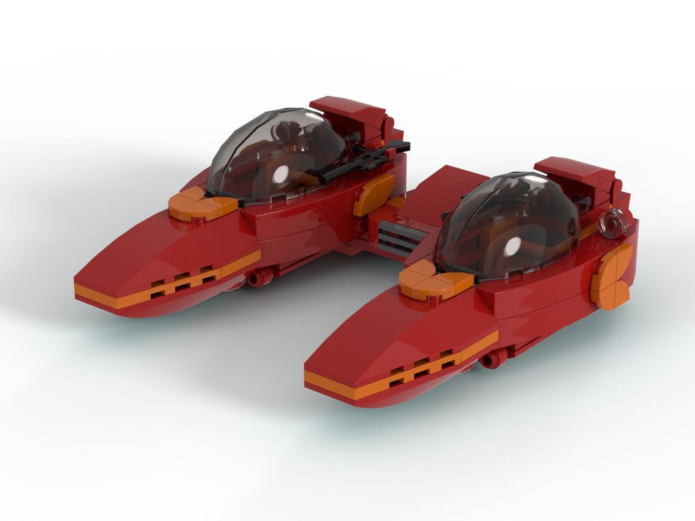 twin pod cloud car lego