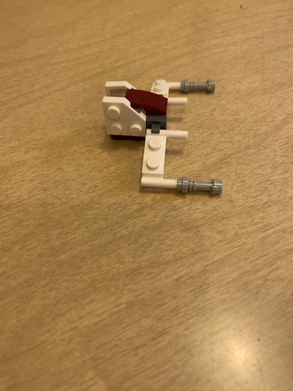 LEGO MOC leftover parts starship by Suspicious_Brix
