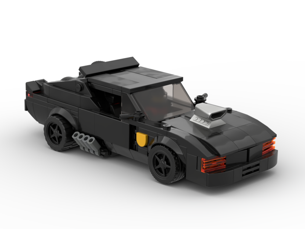 LEGO MOC Mad Max V8 Interceptor by TheBoostedBrick | Rebrickable - with LEGO