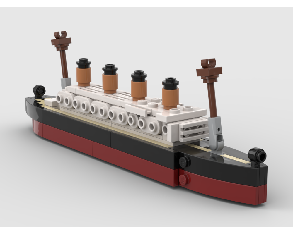 LEGO MOC Titanic by ThrawnsRevenge | Rebrickable - Build with LEGO