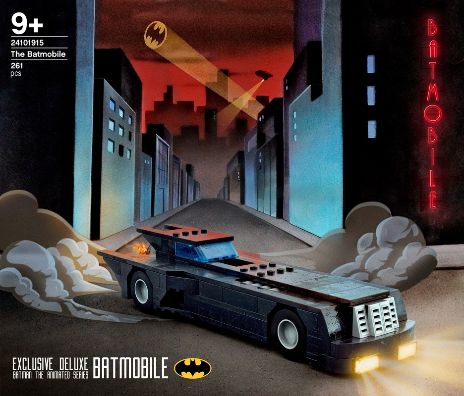 LEGO MOC Batmobile the Animated Series (1992) - Deluxe Edition by zboo |  Rebrickable - Build with LEGO