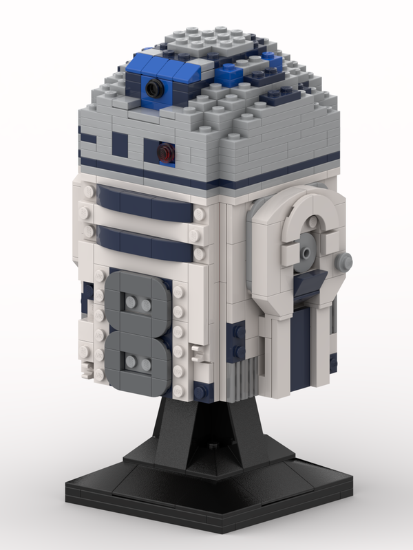 LEGO MOC R2D2 by m.leonard Rebrickable Build LEGO