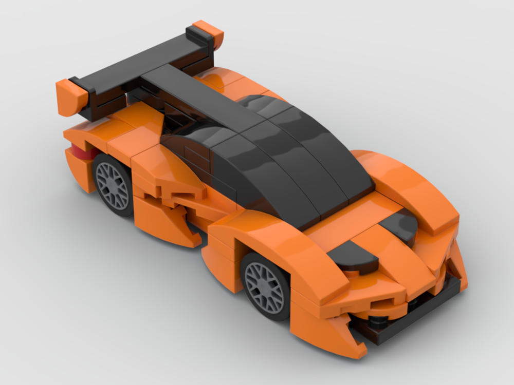 LEGO MOC 2025 McLaren Concept 2 by deconsnowman Rebrickable Build