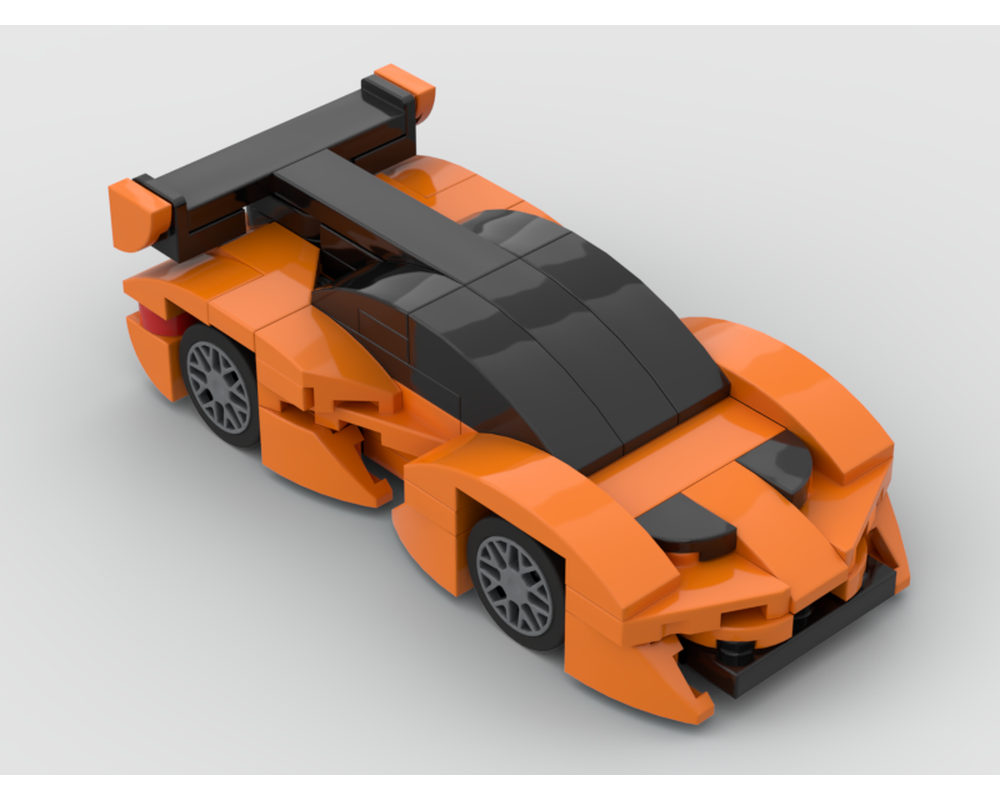 LEGO MOC 2025 McLaren Concept 2 by deconsnowman Rebrickable Build