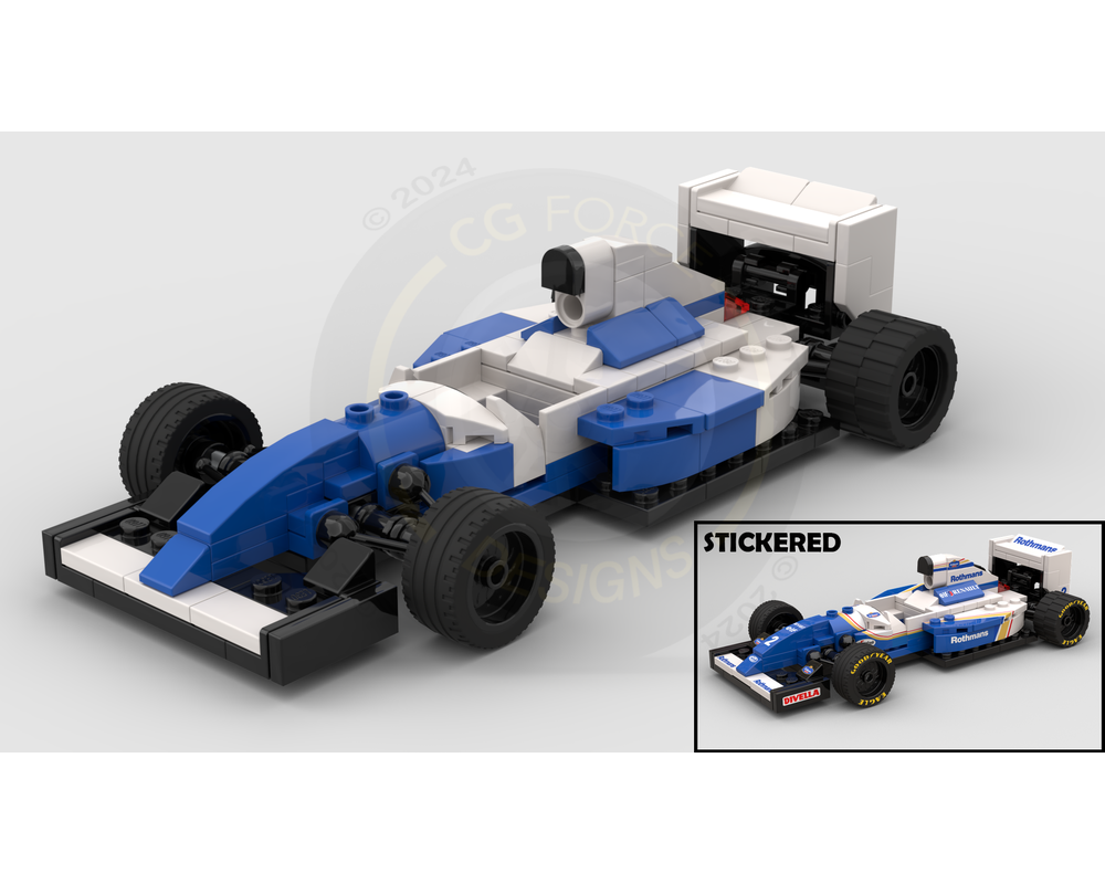 lego williams f1 team racer