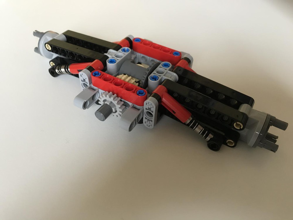 LEGO MOC extremely flat rear axle 1 by Bricklab2006 | Rebrickable ...