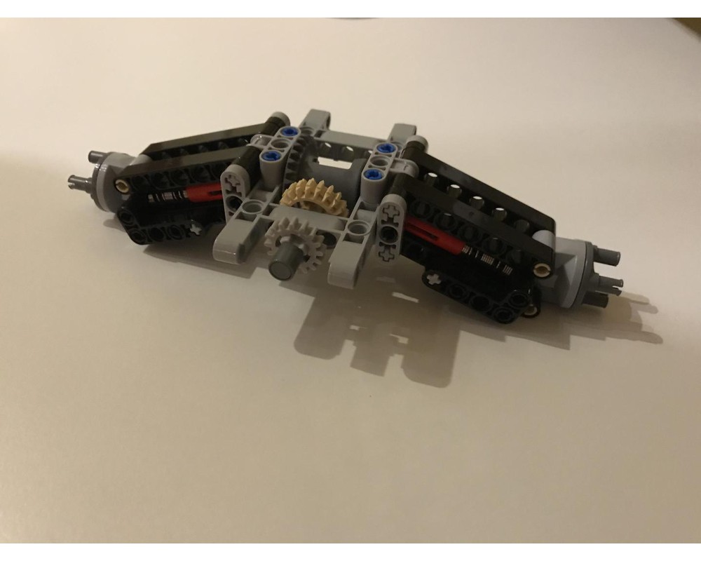 LEGO MOC extremely flat rear axle 2 by Bricklab2006 | Rebrickable ...