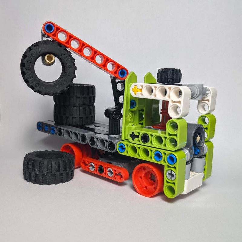 LEGO MOC-59658 Crane Truck - 42102 alternative by Babis Lego Creations ...