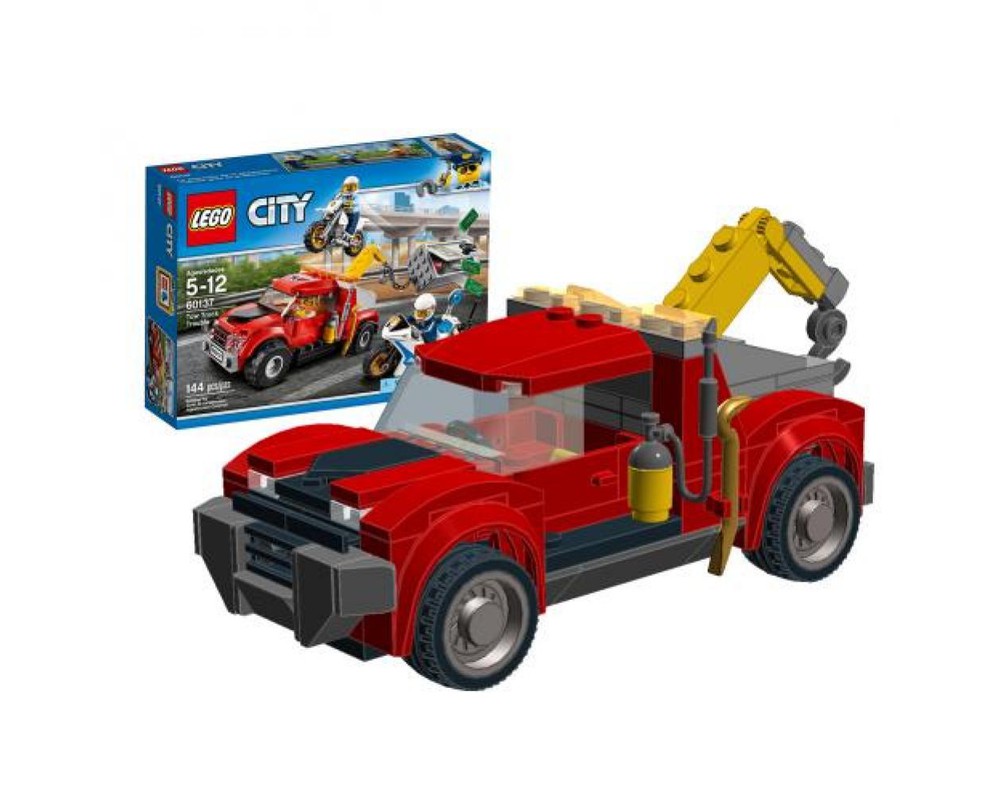 lego tow truck trouble