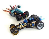 70622 + 70625 Ninjago Hotrod & Tank
