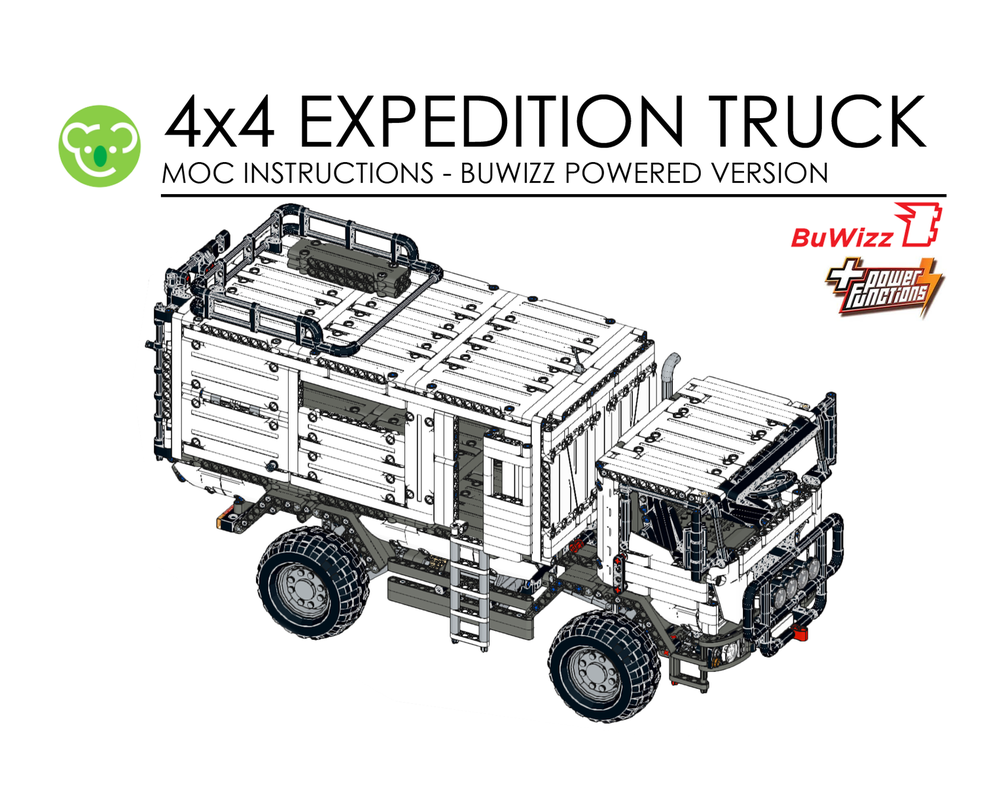 LEGO MOC 4x4 Expedition Truck - Motorized version by Superkoala ...