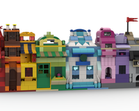 10704 Rainbow houses