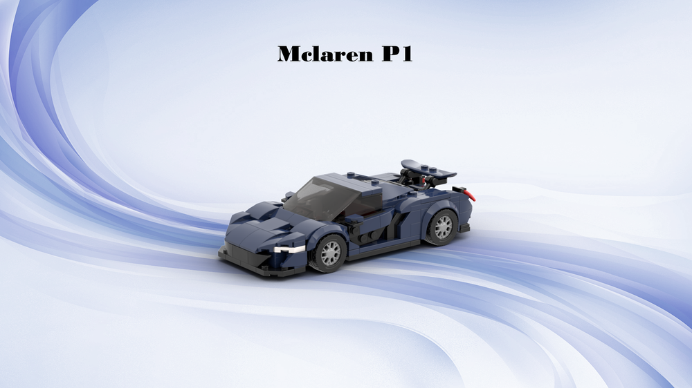 Lego Moc Speed Champions Mclaren P1 By Armageddon1030 | Rebrickable - Build  With Lego