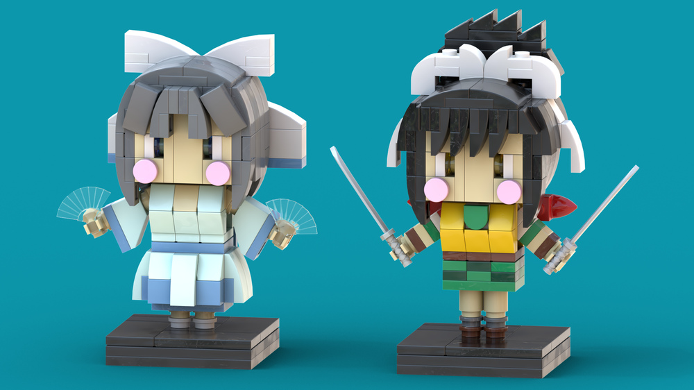 Renka LEGO MOC - Senran Kagura: Estival Versus