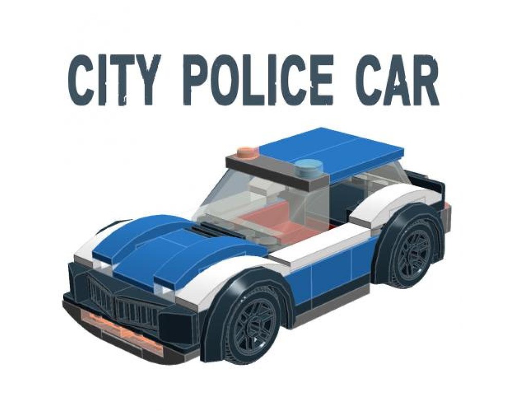 LEGO MOC city police car by Keep On Bricking | Rebrickable - Build with ...