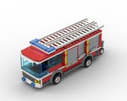 Lego Moc Alternative Build 60214 1 Burger Bar Fire Rescue By Capt1ainc0w Rebrickable Build With Lego