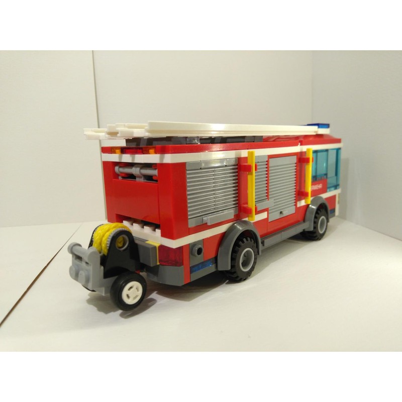 LEGO MOC 60002 based Fire Truck / Rescue Engine by SimComNet ...