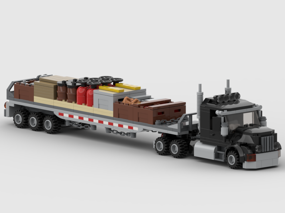 LEGO MOC Truck & by HaulingBricks | Rebrickable - Build with LEGO